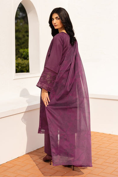 Baroque | Luxury Pret 25 | UF-4146-Brand:Baroque-Type:Ladies Clothes-Old Mauve-Lawn-House of Maryam- Buy in UK, USA
