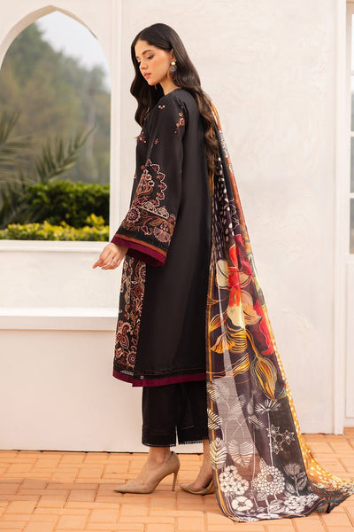 Baroque | Luxury Pret 25 | UF-4151-Brand:Baroque-Type:Ladies Clothes-Black-Lawn-House of Maryam- Buy in UK, USA