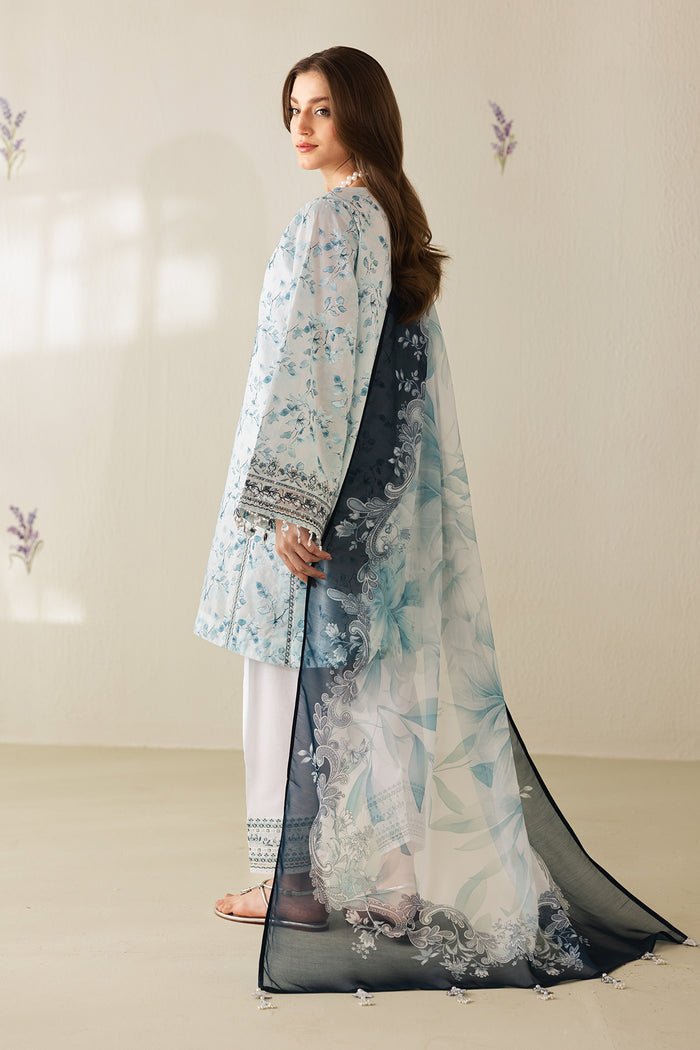 Baroque | Luxury Summer Pret | UF-4422-Brand:Baroque-Type:Ladies Clothes-Off White-Lawn-House of Maryam- Buy in UK, USA