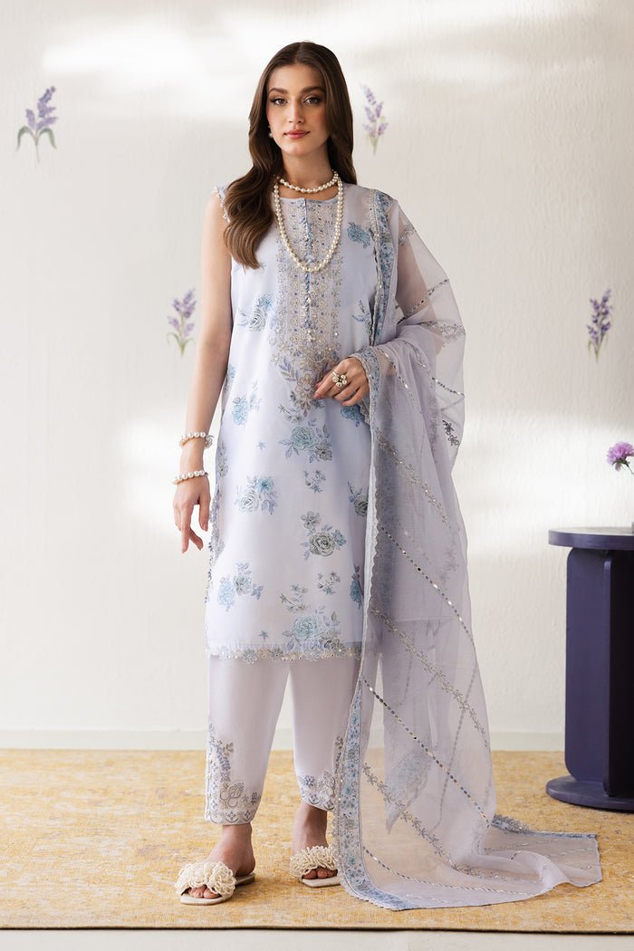 Baroque | Luxury Summer Pret | UF-4424-Brand:Baroque-Type:Ladies Clothes-Off White-Lawn-House of Maryam- Buy in UK, USA