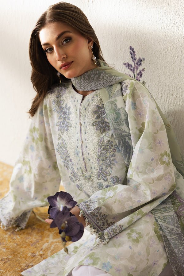 Baroque | Luxury Summer Pret | UF-4425-Brand:Baroque-Type:Ladies Clothes-Off White-Lawn-House of Maryam- Buy in UK, USA