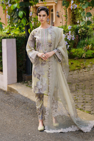 Baroque | Lawn Collection 24 | UF-587 -  Baroque Luxury - Original Designer Dress - House of Maryam