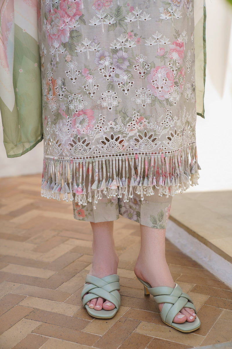 Baroque | Lawn Collection 24 | UF-575 -  Baroque Luxury - Original Designer Dress - House of Maryam