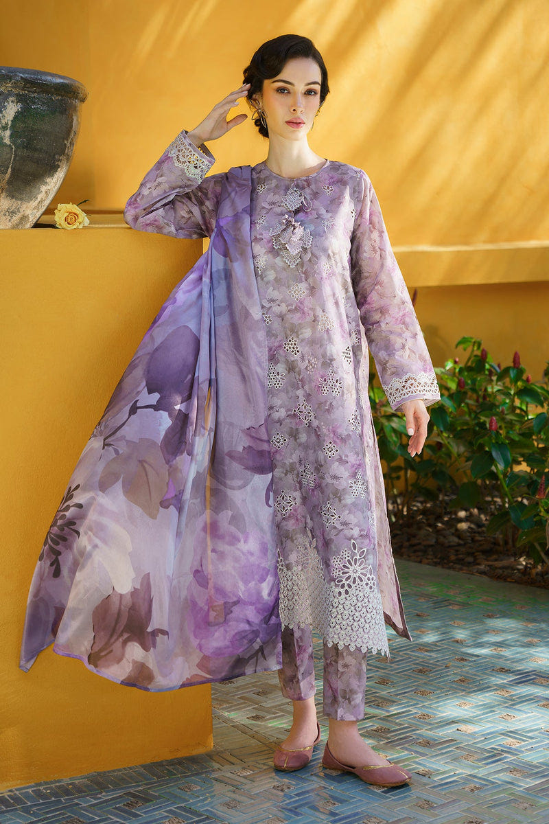 Baroque | Lawn Collection 24 | UF-579 -  Baroque Luxury - Original Designer Dress - House of Maryam