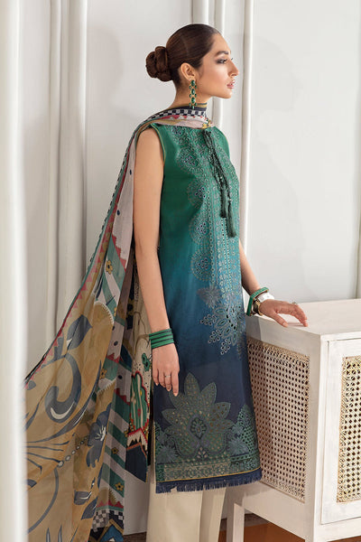 Baroque | Lawn Collection 24 | FL21-D1 -  Baroque Luxury - Original Designer Dress - House of Maryam