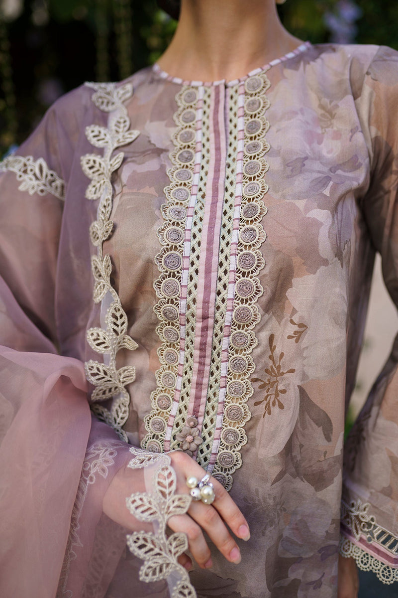 Baroque | Lawn Collection 24 | UF-586 -  Baroque Luxury - Original Designer Dress - House of Maryam