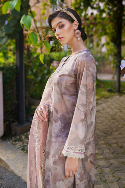 Baroque | Lawn Collection 24 | UF-586 -  Baroque Luxury - Original Designer Dress - House of Maryam