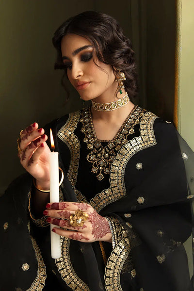 Baroque | Jahanara Luxury Velvet 23 | UF-462 -  Baroque Formal - Original Designer Dress - House of Maryam