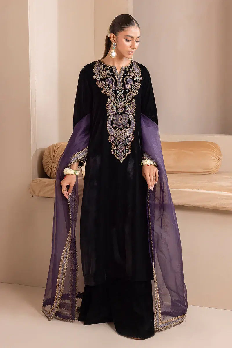 Baroque | Jahanara Luxury Velvet 23 | UF-426 -  Baroque Formal - Original Designer Dress - House of Maryam