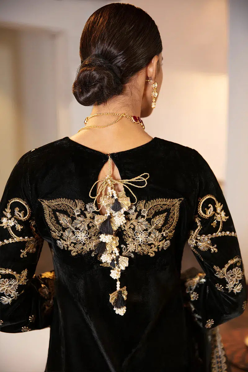 Baroque | Jahanara Luxury Velvet 23 | UF-42 -  Baroque Formal - Original Designer Dress - House of Maryam