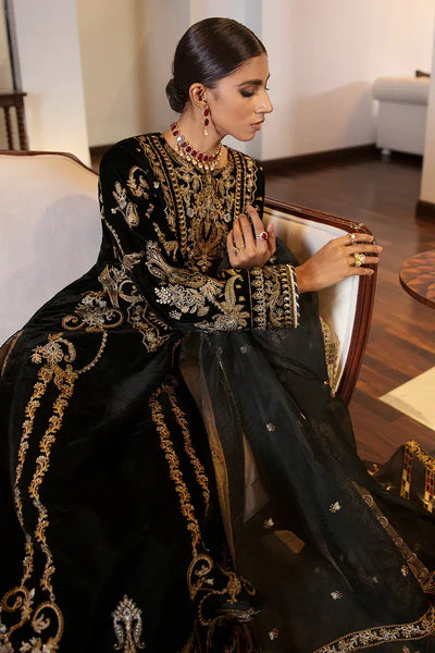 Baroque | Jahanara Luxury Velvet 23 | UF-42 -  Baroque Formal - Original Designer Dress - House of Maryam