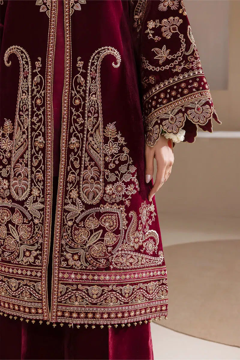Baroque | Jahanara Luxury Velvet 23 | UF-421 -  Baroque Formal - Original Designer Dress - House of Maryam
