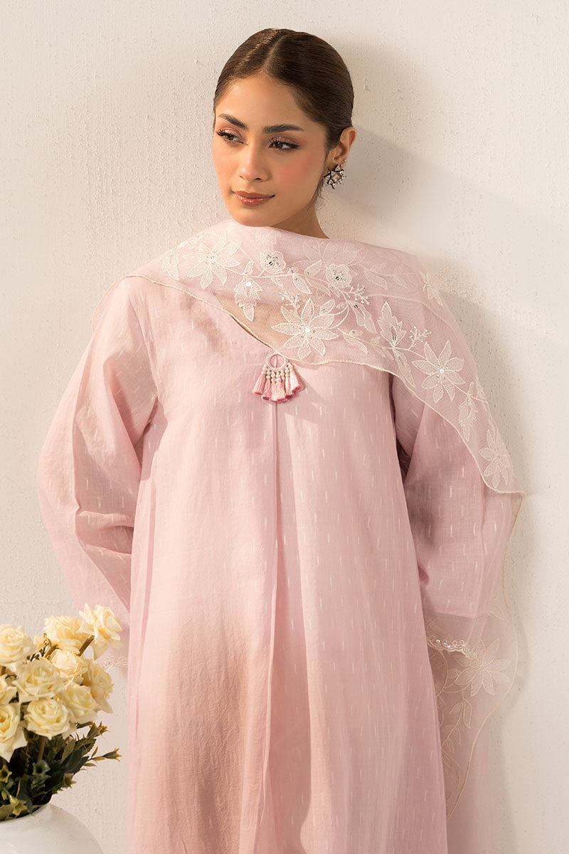 Cross Stitch | Basic Pret | Orchid Ice-2PC (Shirt & Dupatta), image 3