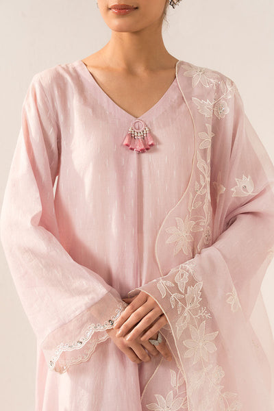 Cross Stitch | Basic Pret | Orchid Ice-2PC (Shirt & Dupatta)