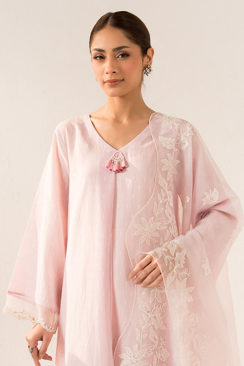 Cross Stitch | Basic Pret | Orchid Ice-2PC (Shirt & Dupatta)-6