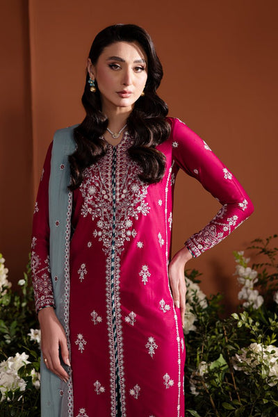 Batik | Aylin Festive Solids | Juno-Brand:Batik-Type:Ladies Clothes-Hot Pink-Pima Lawn-House of Maryam- Buy in UK, USA