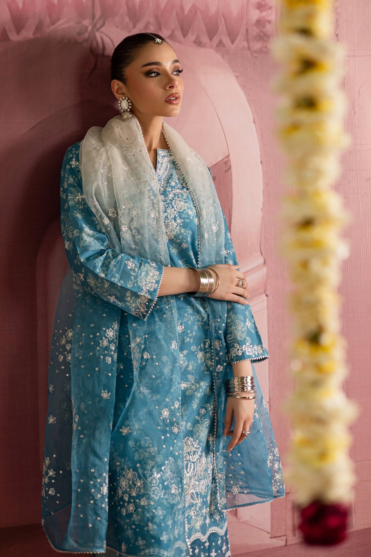 Batik | Chargbagh | Aster-Brand:Batik-Type:Ladies Clothes-Blue-Pima Lawn-House of Maryam- Buy in UK, USA
