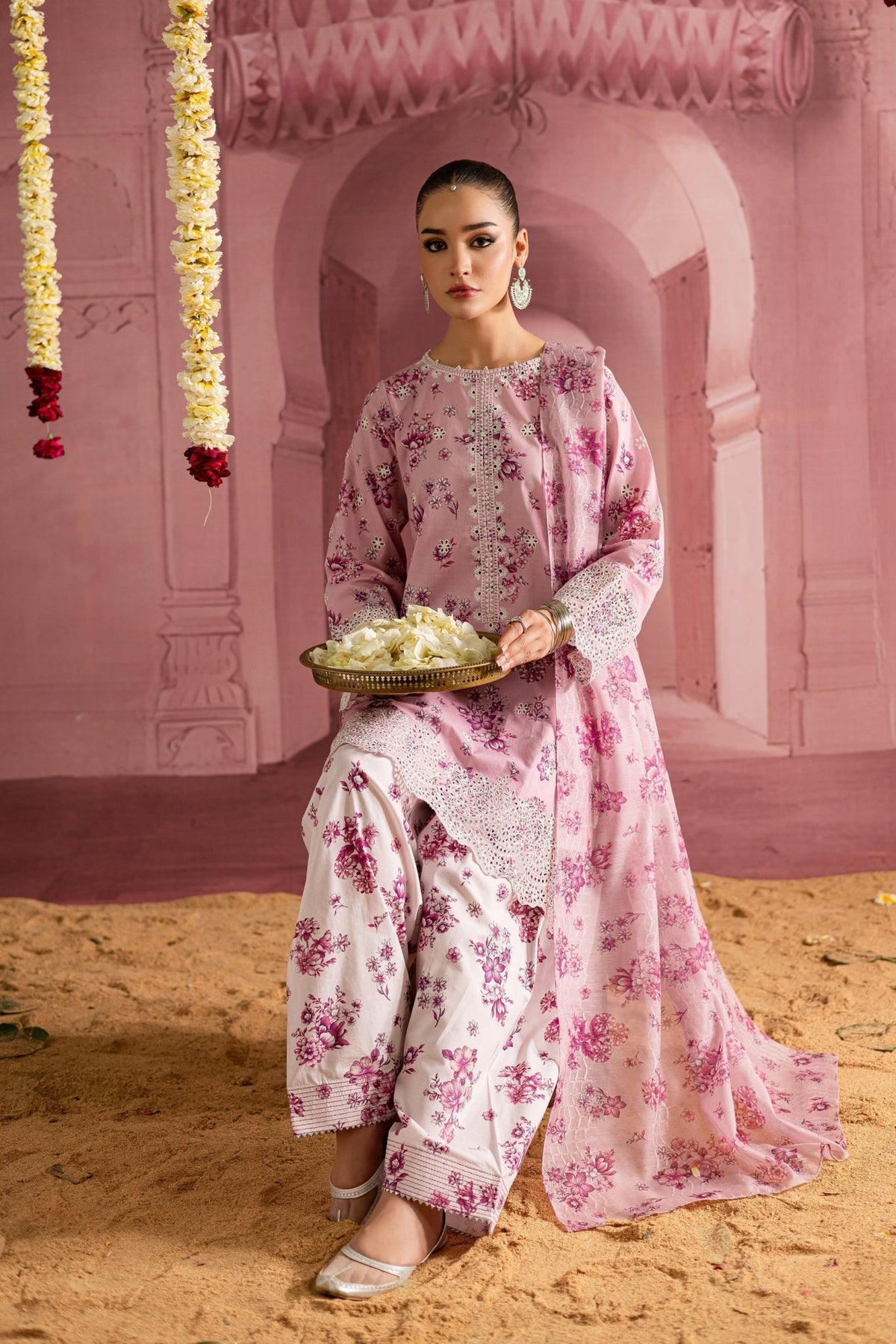 Batik | Chargbagh | Bellz-Brand:Batik-Type:Ladies Clothes-Pink-Lawn-House of Maryam- Buy in UK, USA