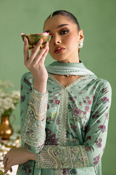 Batik | Chargbagh | Crepe-Brand:Batik-Type:Ladies Clothes-Sea Green-Lawn-House of Maryam- Buy in UK, USA