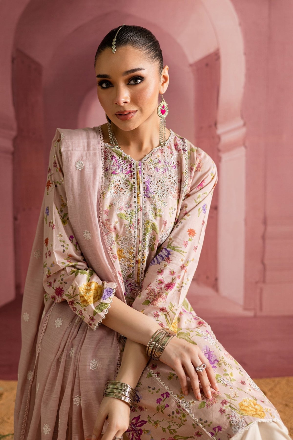 Batik | Chargbagh | Emily-Brand:Batik-Type:Ladies Clothes-Ivory-Pima Lawn-House of Maryam- Buy in UK, USA