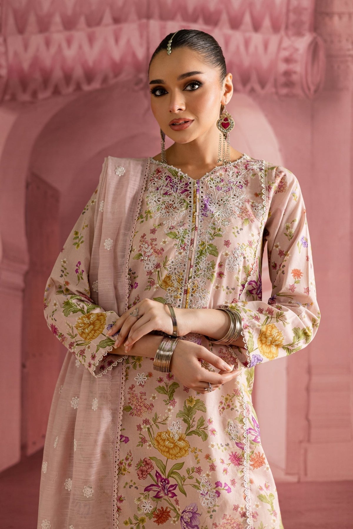 Batik | Chargbagh | Emily-Brand:Batik-Type:Ladies Clothes-Ivory-Pima Lawn-House of Maryam- Buy in UK, USA