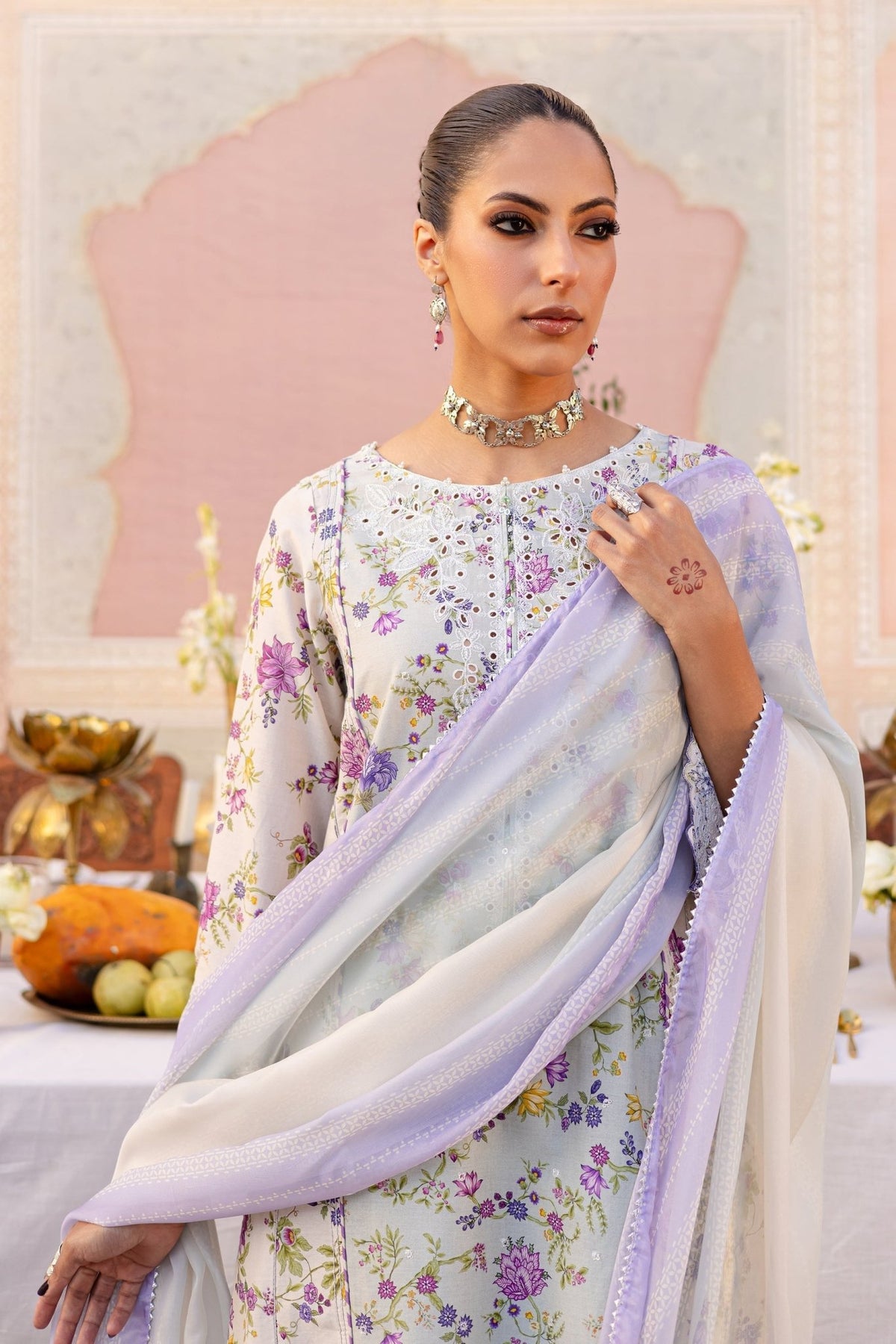 Batik | Chargbagh | Haze-Brand:Batik-Type:Ladies Clothes-Off White-Lawn-House of Maryam- Buy in UK, USA