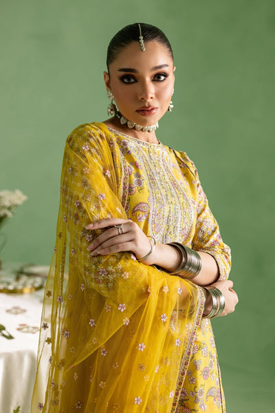 Batik | Chargbagh | Kezra-Brand:Batik-Type:Ladies Clothes-Yellow-Pima Lawn-House of Maryam- Buy in UK, USA