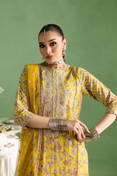 Batik | Chargbagh | Kezra-Brand:Batik-Type:Ladies Clothes-Yellow-Pima Lawn-House of Maryam- Buy in UK, USA