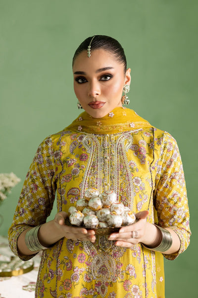 Batik | Chargbagh | Kezra-Brand:Batik-Type:Ladies Clothes-Yellow-Pima Lawn-House of Maryam- Buy in UK, USA
