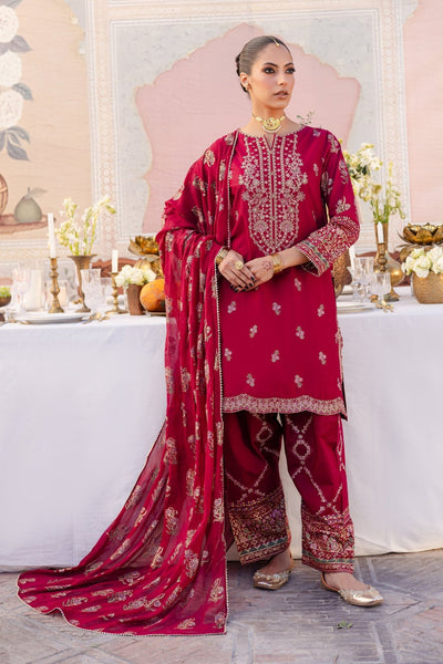Batik | Chargbagh | Laleh-Brand:Batik-Type:Ladies Clothes-Red-Lawn-House of Maryam- Buy in UK, USA