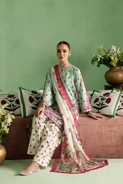 Batik | Chargbagh | Neena-Brand:Batik-Type:Ladies Clothes-Mint Green-Pima Lawn-House of Maryam- Buy in UK, USA
