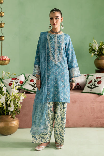 Batik | Chargbagh | Pluto-Brand:Batik-Type:Ladies Clothes-Blue-Lawn-House of Maryam- Buy in UK, USA