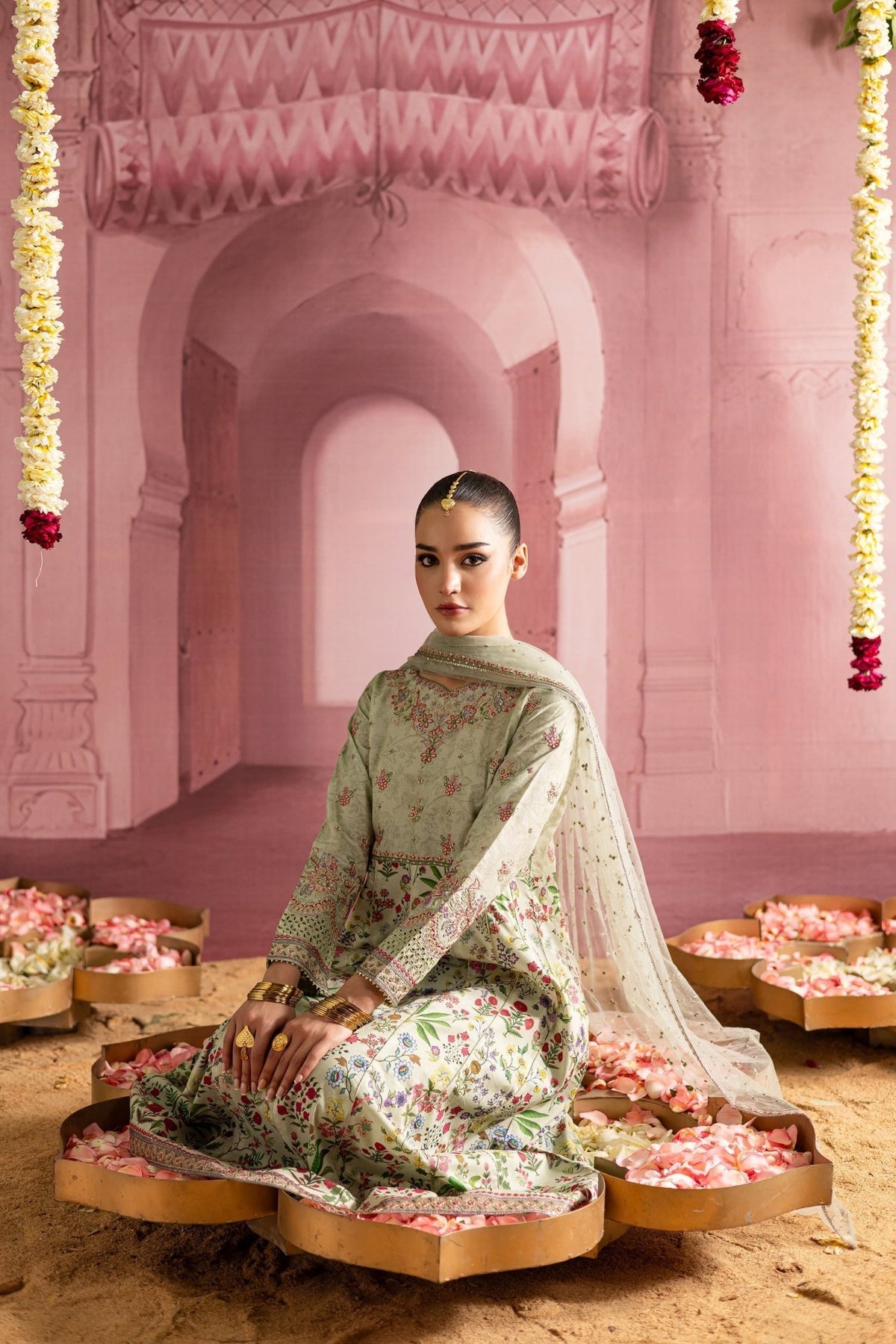 Batik | Chargbagh | Rio-Brand:Batik-Type:Ladies Clothes-Pistachio Green-Lawn-House of Maryam- Buy in UK, USA