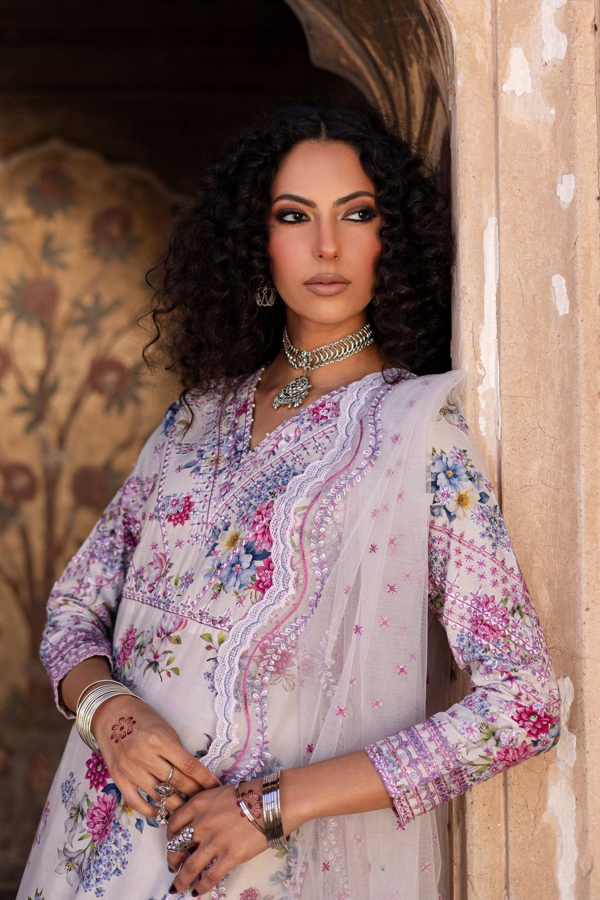 Batik | Chargbagh | Serenity-Brand:Batik-Type:Ladies Clothes-Off White-Lawn-House of Maryam- Buy in UK, USA