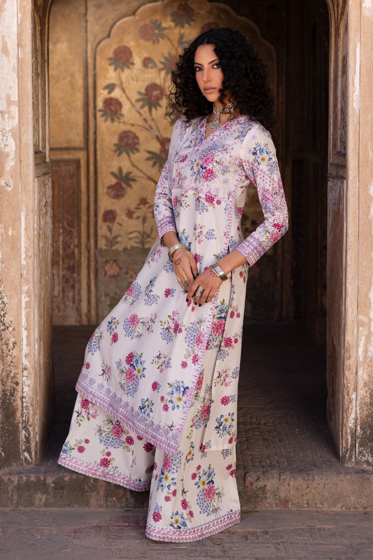 Batik | Chargbagh | Serenity-Brand:Batik-Type:Ladies Clothes-Off White-Lawn-House of Maryam- Buy in UK, USA