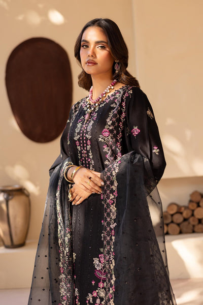 Batik | Cyra Luxury Solids | Black Onyx-Brand:Batik-Type:Ladies Clothes-Black-Lawn-House of Maryam- Buy in UK, USA