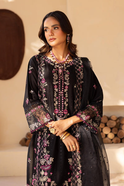 Batik | Cyra Luxury Solids | Black Onyx-Brand:Batik-Type:Ladies Clothes-Black-Lawn-House of Maryam- Buy in UK, USA