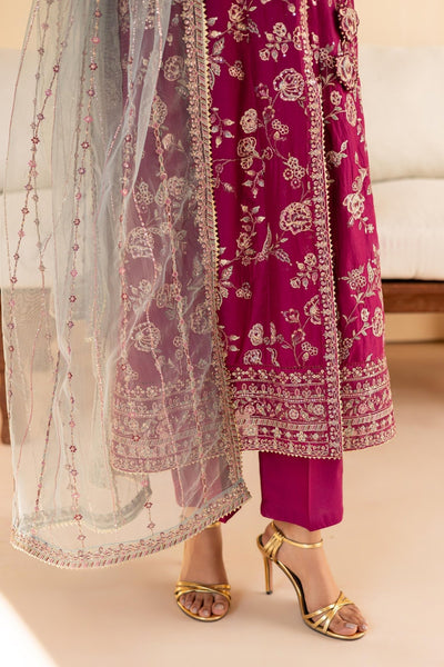 Batik | Cyra Luxury Solids | Fig-Brand:Batik-Type:Ladies Clothes-Magenta-Lawn-House of Maryam- Buy in UK, USA