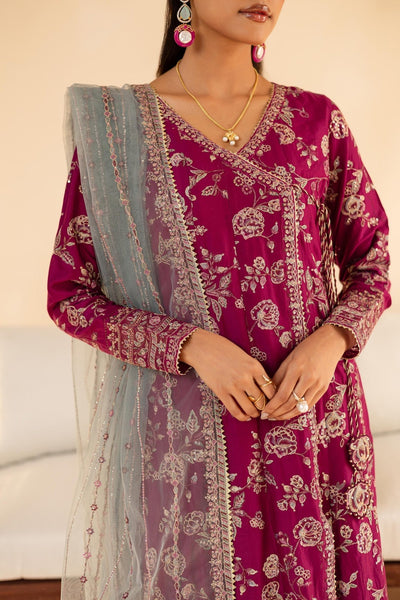 Batik | Cyra Luxury Solids | Fig-Brand:Batik-Type:Ladies Clothes-Magenta-Lawn-House of Maryam- Buy in UK, USA