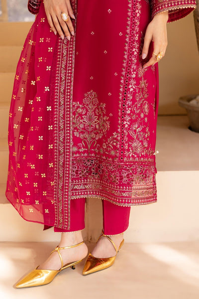 Batik | Cyra Luxury Solids | Janice-Brand:Batik-Type:Ladies Clothes-Red-Lawn-House of Maryam- Buy in UK, USA