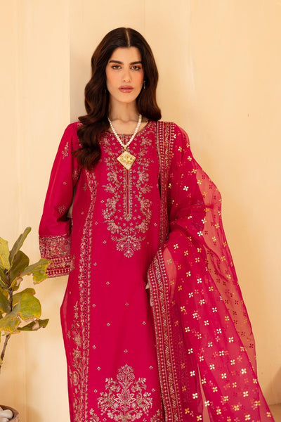 Batik | Cyra Luxury Solids | Janice-Brand:Batik-Type:Ladies Clothes-Red-Lawn-House of Maryam- Buy in UK, USA