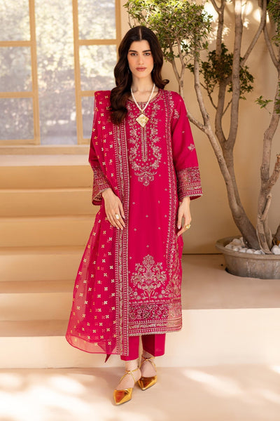 Batik | Cyra Luxury Solids | Janice-Brand:Batik-Type:Ladies Clothes-Red-Lawn-House of Maryam- Buy in UK, USA