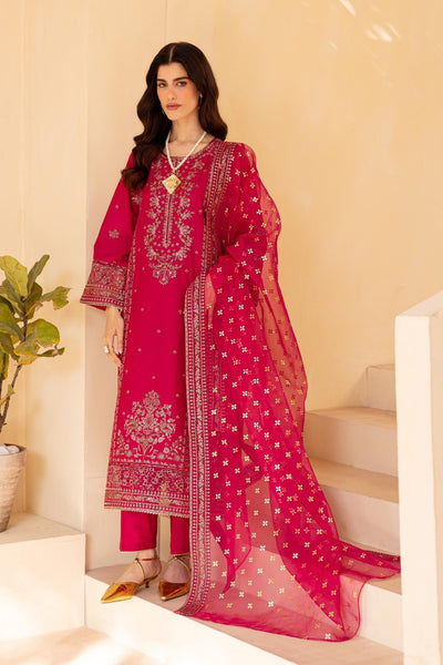 Batik | Cyra Luxury Solids | Janice-Brand:Batik-Type:Ladies Clothes-Red-Lawn-House of Maryam- Buy in UK, USA