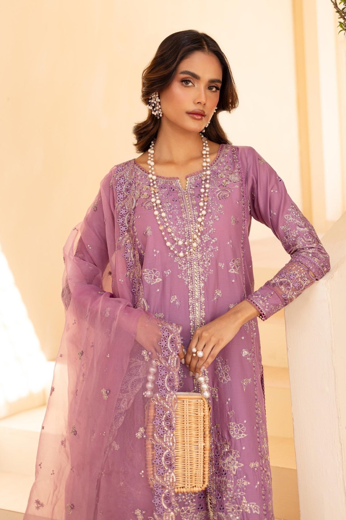 Batik | Cyra Luxury Solids | Tofu-Brand:Batik-Type:Ladies Clothes-Lilac-Lawn-House of Maryam- Buy in UK, USA