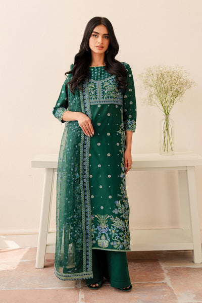 Batik | Kai Formals | Ankisha-Brand:Batik-Type:Ladies Clothes-Dark Teal Green-Lawn-House of Maryam- Buy in UK, USA