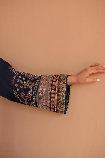 Batik | Kai Formals | Cyan-Brand:Batik-Type:Ladies Clothes-Navy Blue-Lawn-House of Maryam- Buy in UK, USA