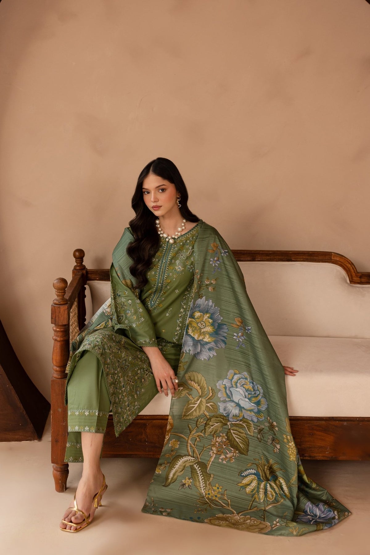 Batik | Kai Formals | Ireland-Brand:Batik-Type:Ladies Clothes-Mint Green-Lawn-House of Maryam- Buy in UK, USA