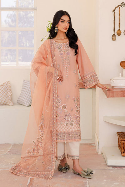 Batik | Kai Formals | Joye-Brand:Batik-Type:Ladies Clothes-Pale Peach-Lawn-House of Maryam- Buy in UK, USA