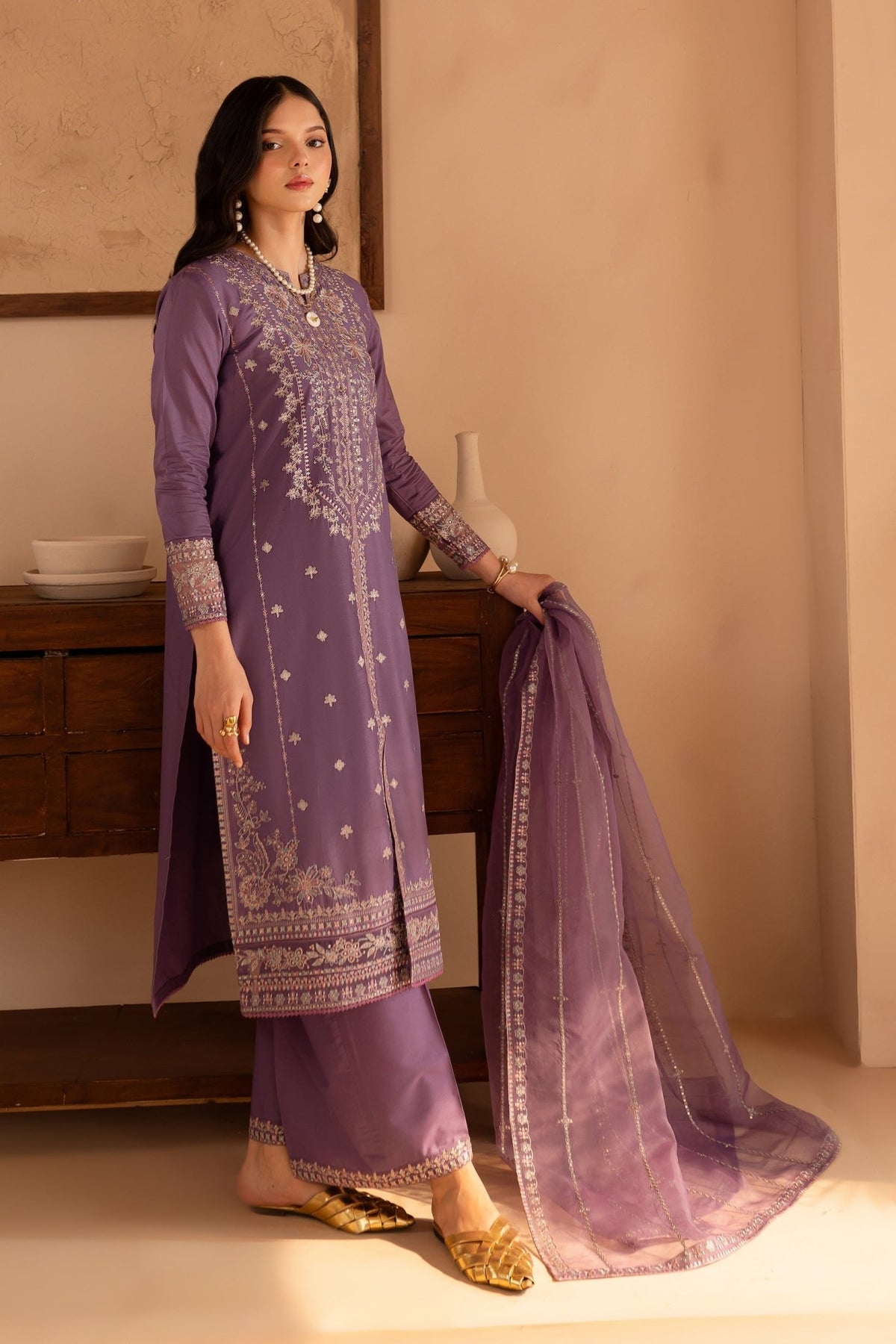 Batik | Kai Formals | Khoyo-Brand:Batik-Type:Ladies Clothes-Mauve-Lawn-House of Maryam- Buy in UK, USA