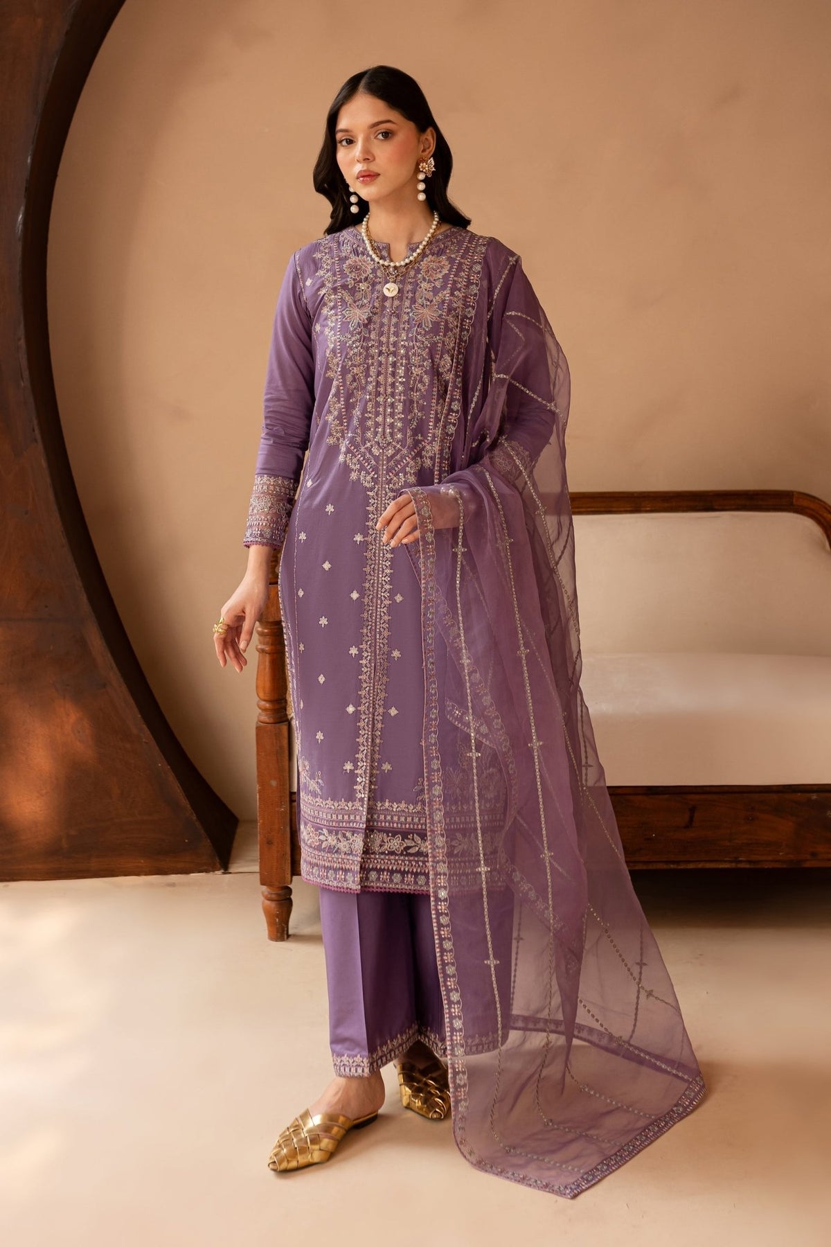 Batik | Kai Formals | Khoyo-Brand:Batik-Type:Ladies Clothes-Mauve-Lawn-House of Maryam- Buy in UK, USA